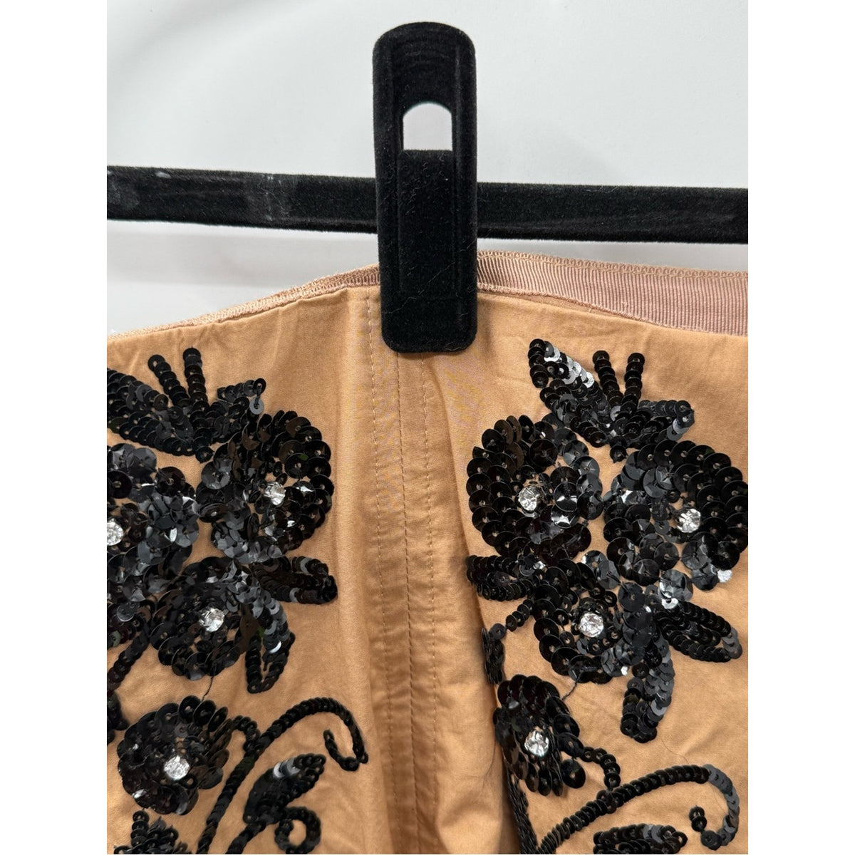 J.Crew Collection Spring 2025 Embellished Cotton Midi Skirt – Size 12