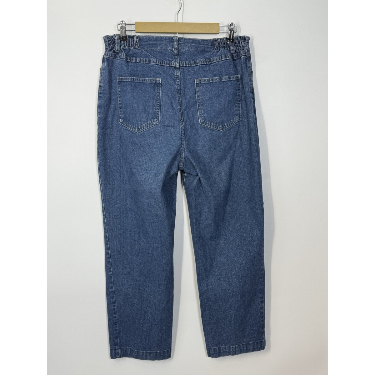 The TOG Shop Petites Denim Blue Jeans Women’s Size 16P | Stretch Cropped