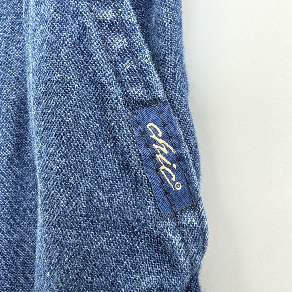 Vintage Chic Jeans Womens 12P Blue High Rise Relaxed Tapered Pull On Pants