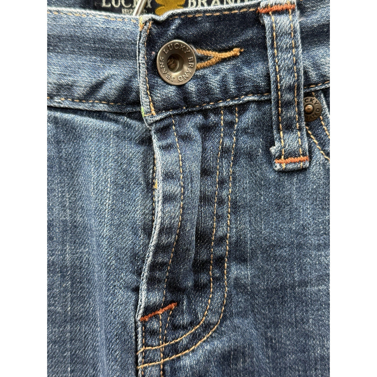 Lucky Brand Abbey Double Roll Denim Shorts Womens 26 Frayed Raw Hem Stretch