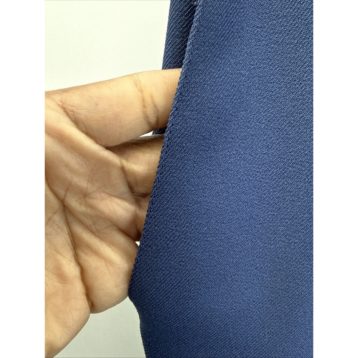 Alfred Dunner Dress Pants Womens 16 NAVY Straight Leg Elastic Waist & Pockets