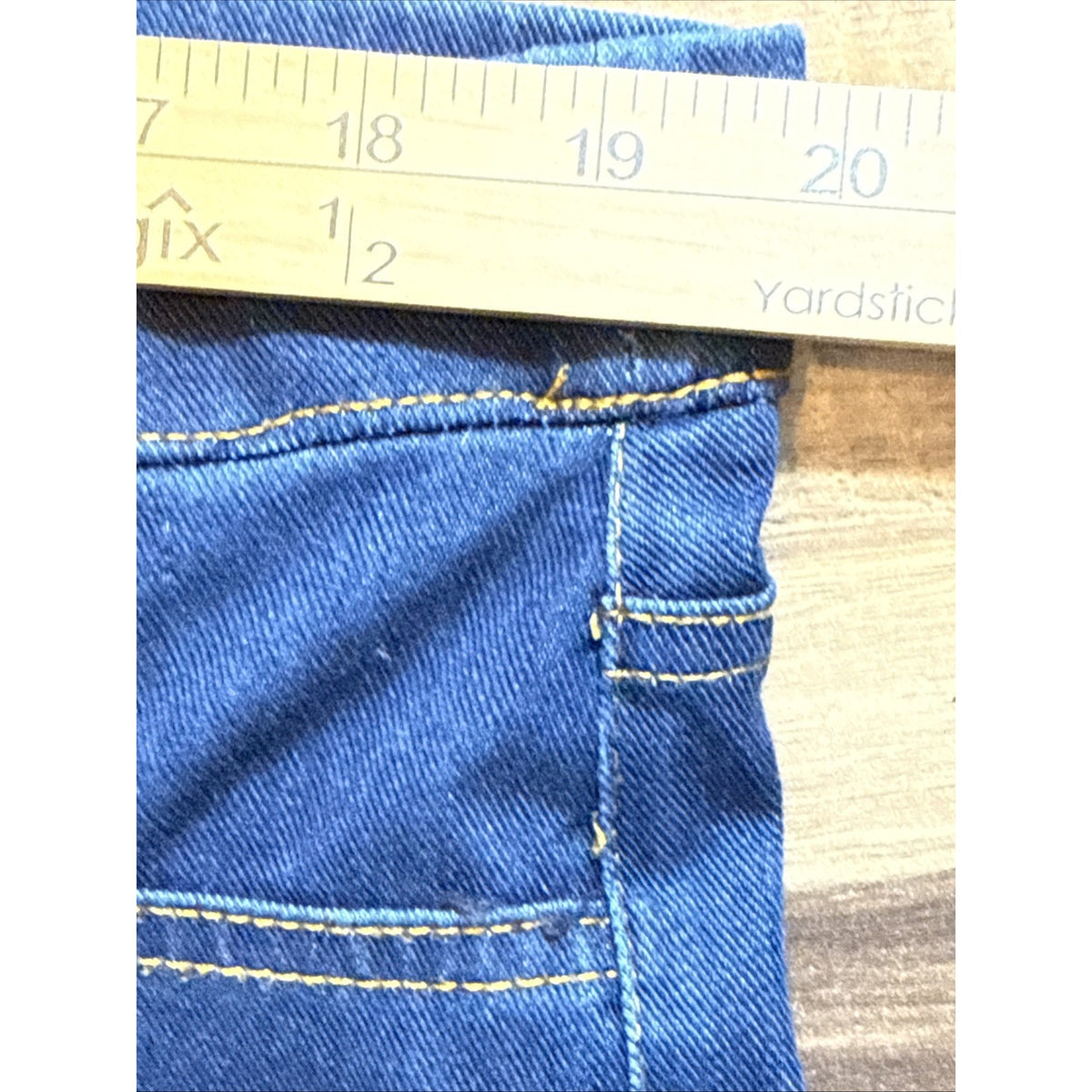 Zac & Rachel Women 2X Pull On Stretch Denim Jeans Dark Wash Plus Size