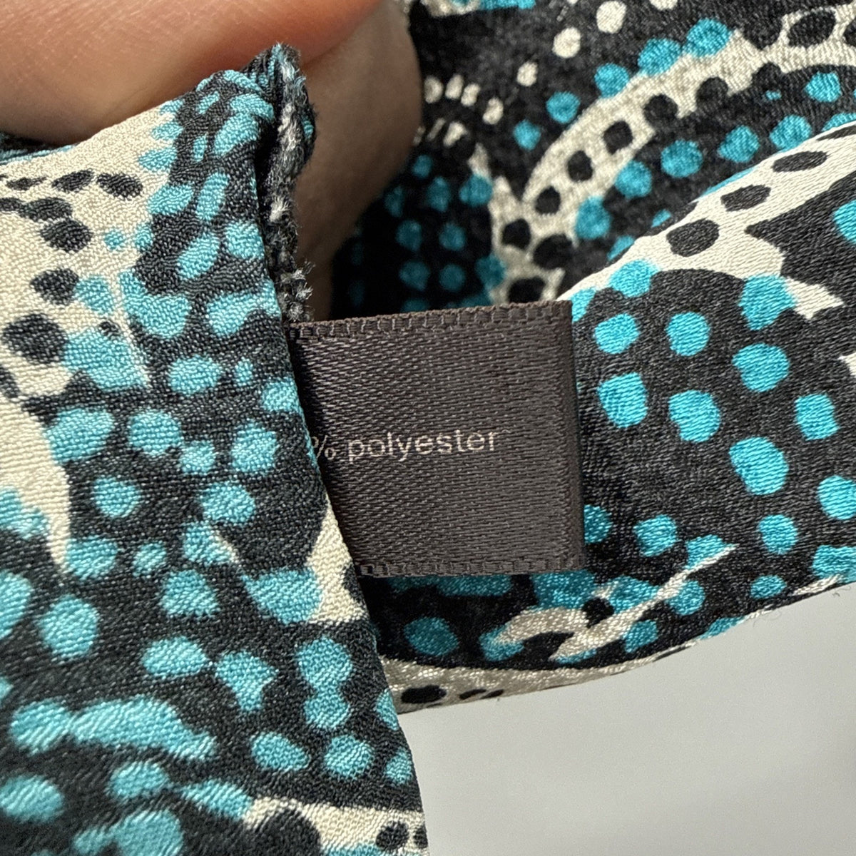 The Limited Women’s Patterned Multicolor Blue Sleeveless Top - Size Medium