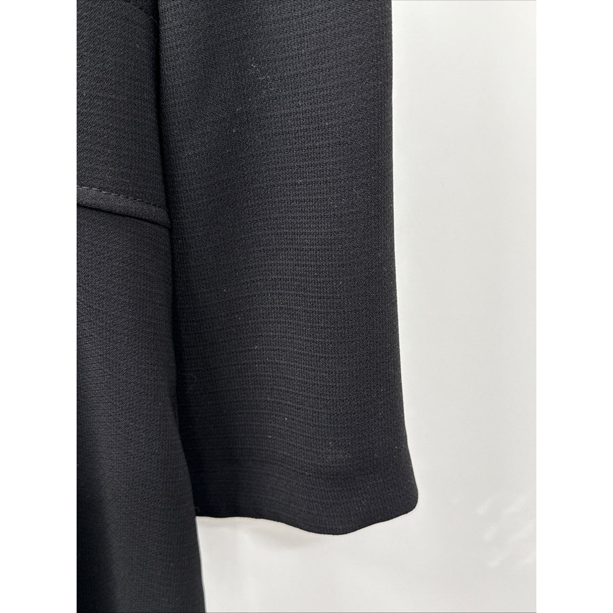 Tahari Dress Black Women’s Size 12 Petite 3/4 Sleeves Office Casual Fully Lined