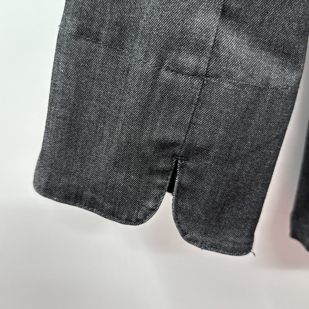 EST. 1946 Catos Black Denim Women's Stretch blazer Jacket (Women's US Size Small