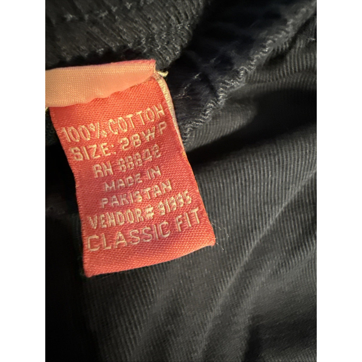 Woman Within Blue Elastic Waist Pullon Pocket Pants Plus Size 28WP Casual