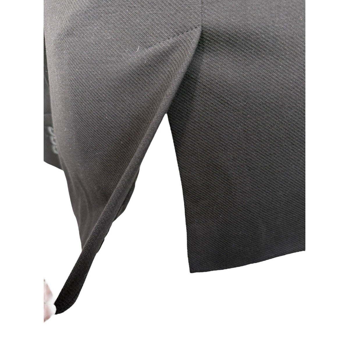 LOFT Black Blazer – Size 12 – Stretch Cotton Blend – Classic Tailored Fit