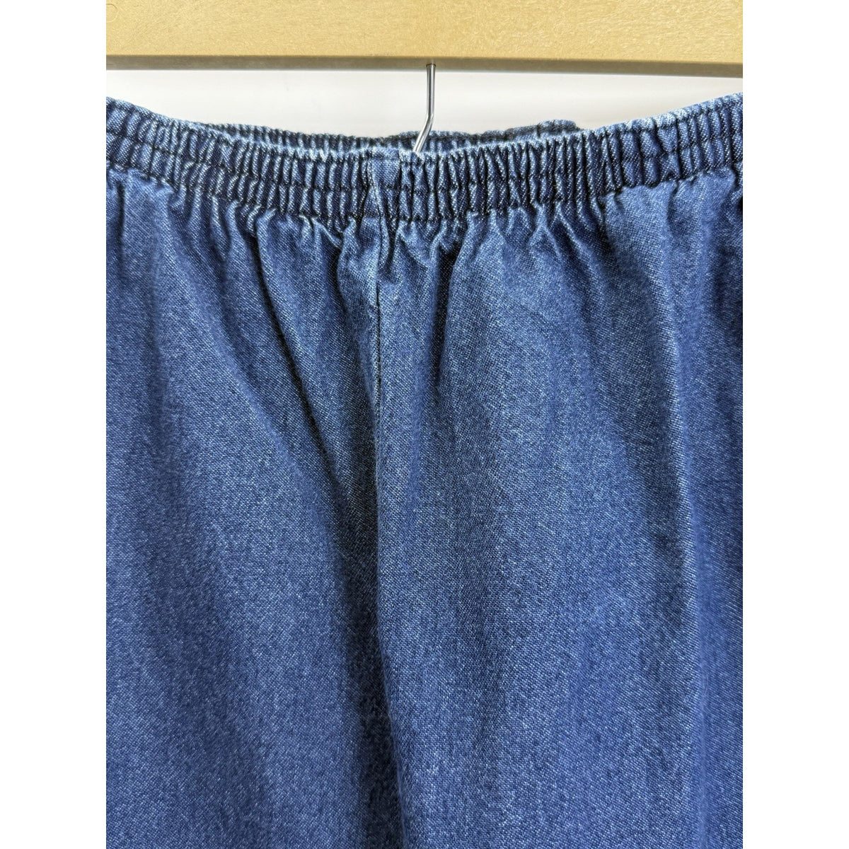 Vintage Chic Jeans Womens 12P Blue High Rise Relaxed Tapered Pull On Pants