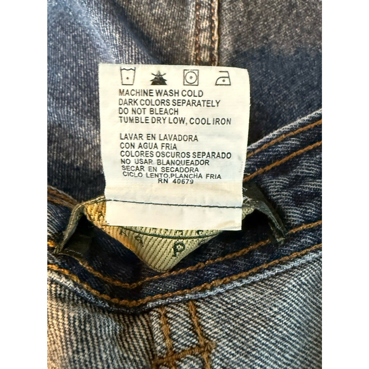Harve Benard Womens Jeans Size 14 Blue Denim Straight Leg High Rise 100% Cotton