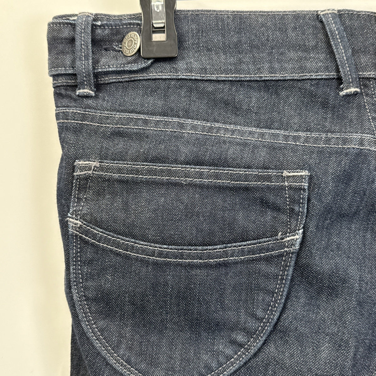 Old Navy Denim Capris 16.5 Inseam Womens Size 8 Dark Wash Stretch Classic Rise