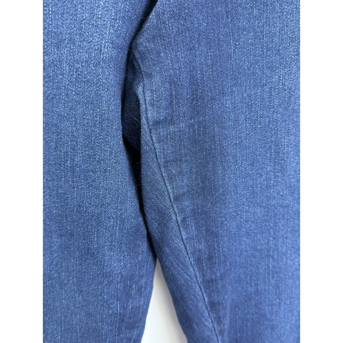 Terra & Sky Pull On Denim Pants 2X Petite 20W-22W Stretch Dark Wash Plus