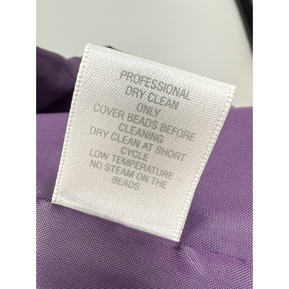 Dress-barn Jacket Woman’s Plus Size 14/16 Purple Embellished Open Front Blazer