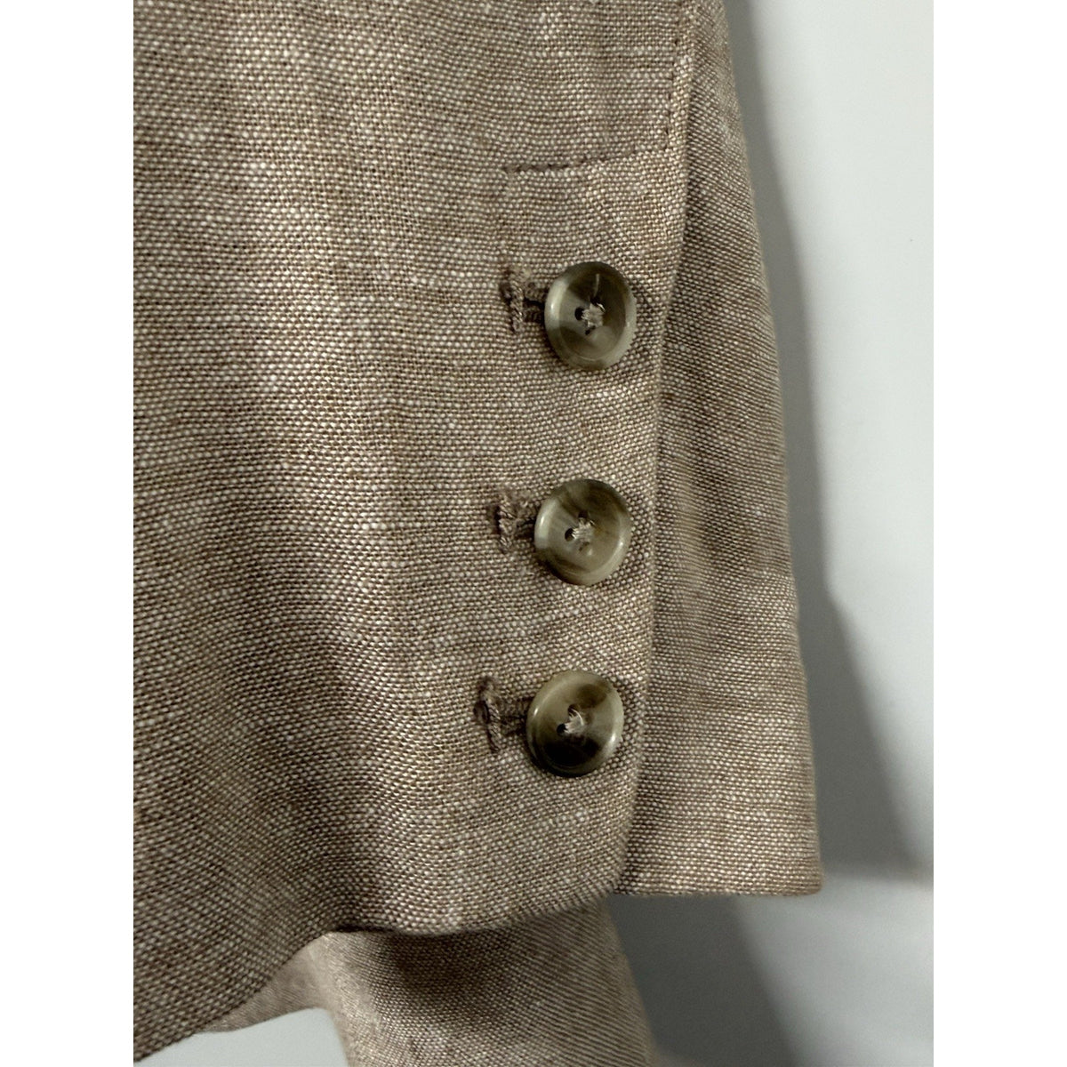 Old Navy Women’s Linen Blend Jacket Size Extra Large Beige