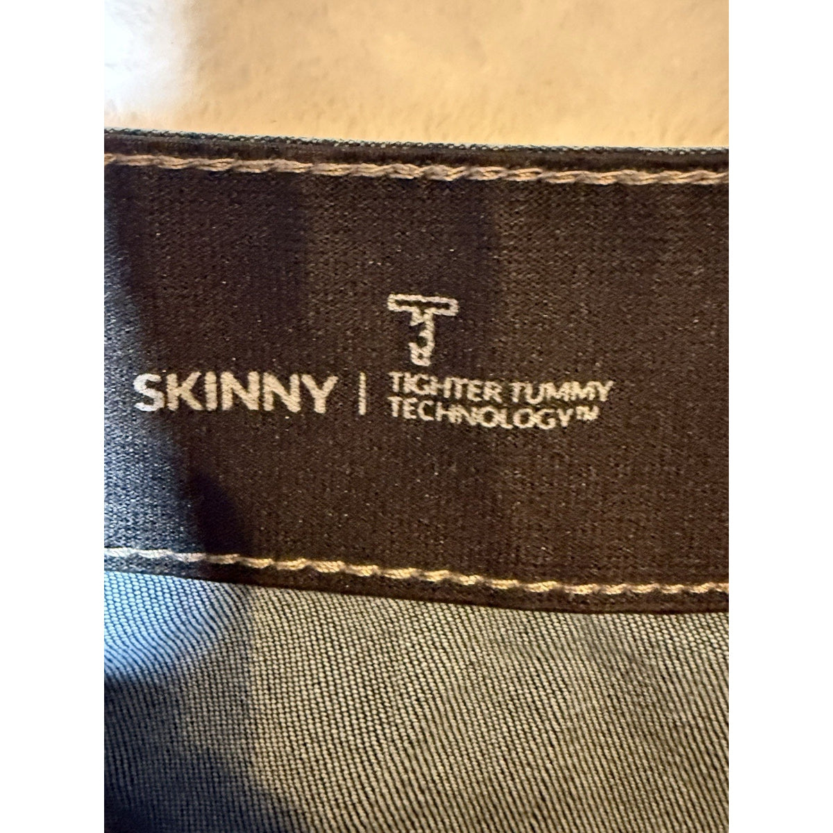 Lane Bryant Skinny Jeans Womens 18 Regular Tighter Tummy Dark Wash Stretch
