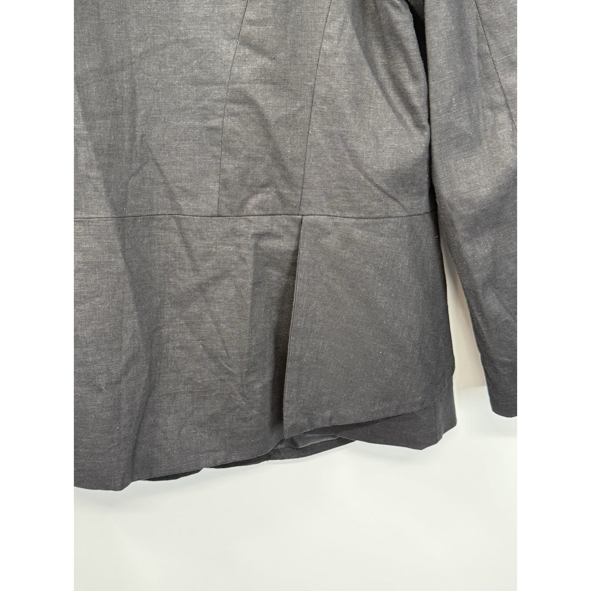 New York & Company Black One Snap Blazer Jacket Size 12 Classic