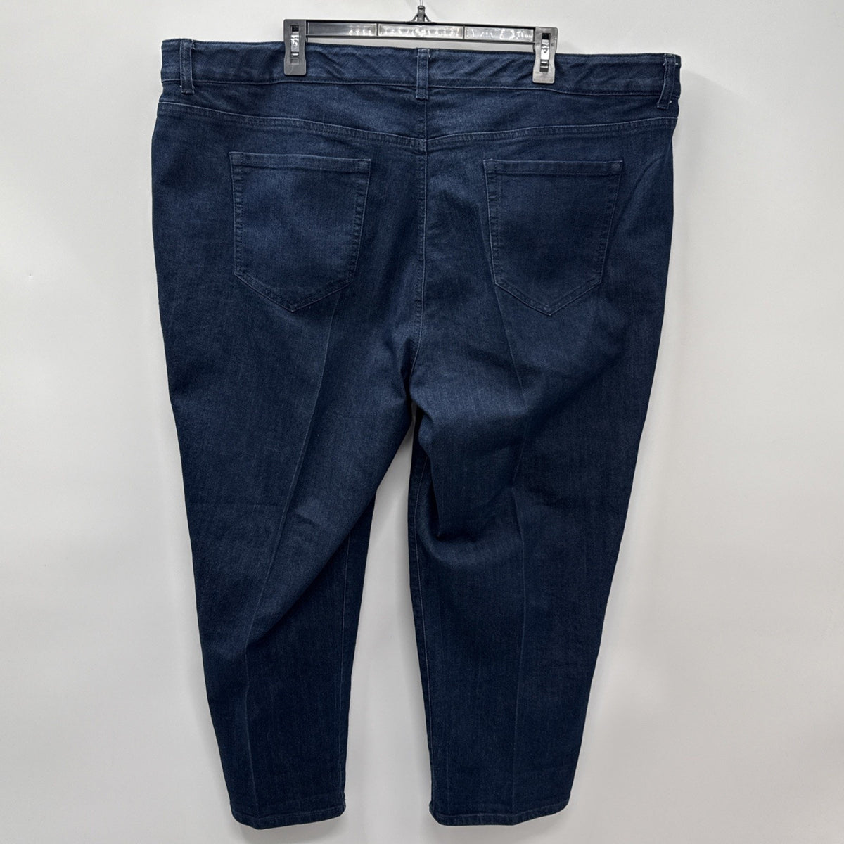 Terra &Sky Jeans Women’s 24W, 5 Pocket Dark Wash Casual Stretch