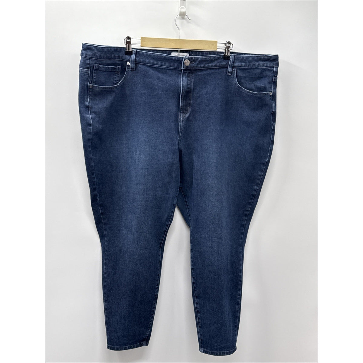 Lane Bryant Womens Size 28R Dark Wash High Rise Ultimate Stretch Skinny Jeans