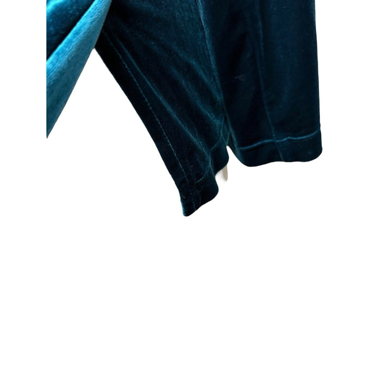 Notations XL Women’s Blue Velvet Faux Twin Set Blazer Jacket & Tank Attached