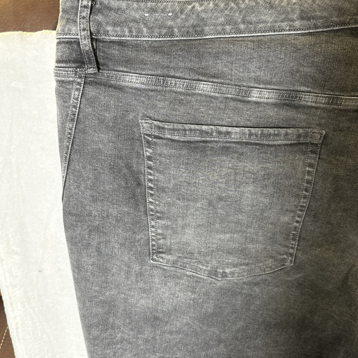 Lane Bryant Signature Fit Relaxed Boot Jeans High Rise Faded Black Size 34/36