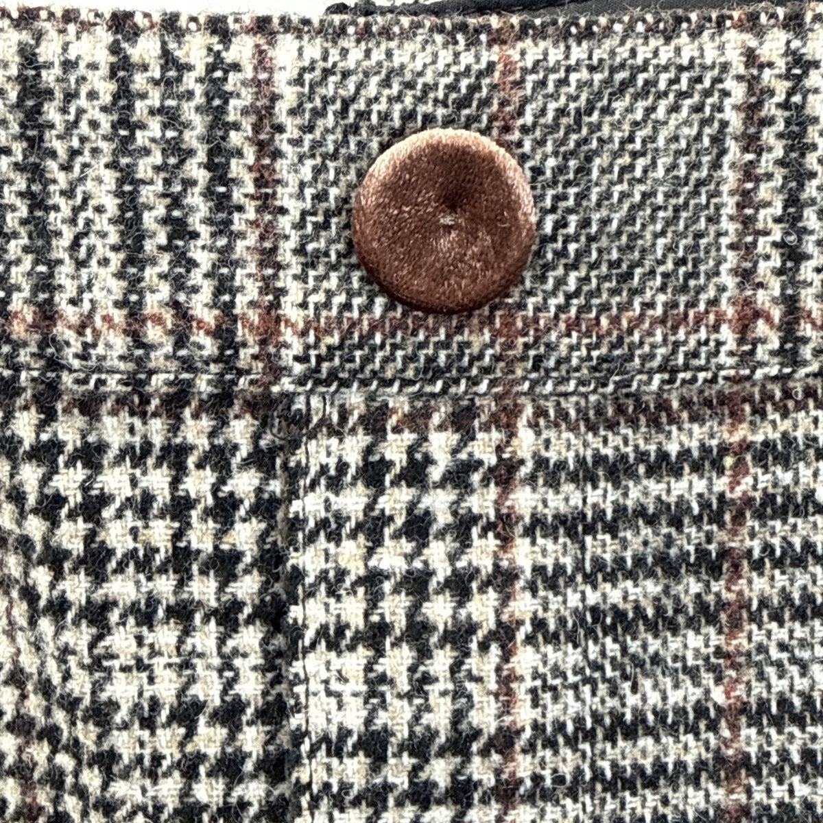 Bagatelle Collection Plaid Mini Skirt L Dark Academia Preppy Tweed Old Money