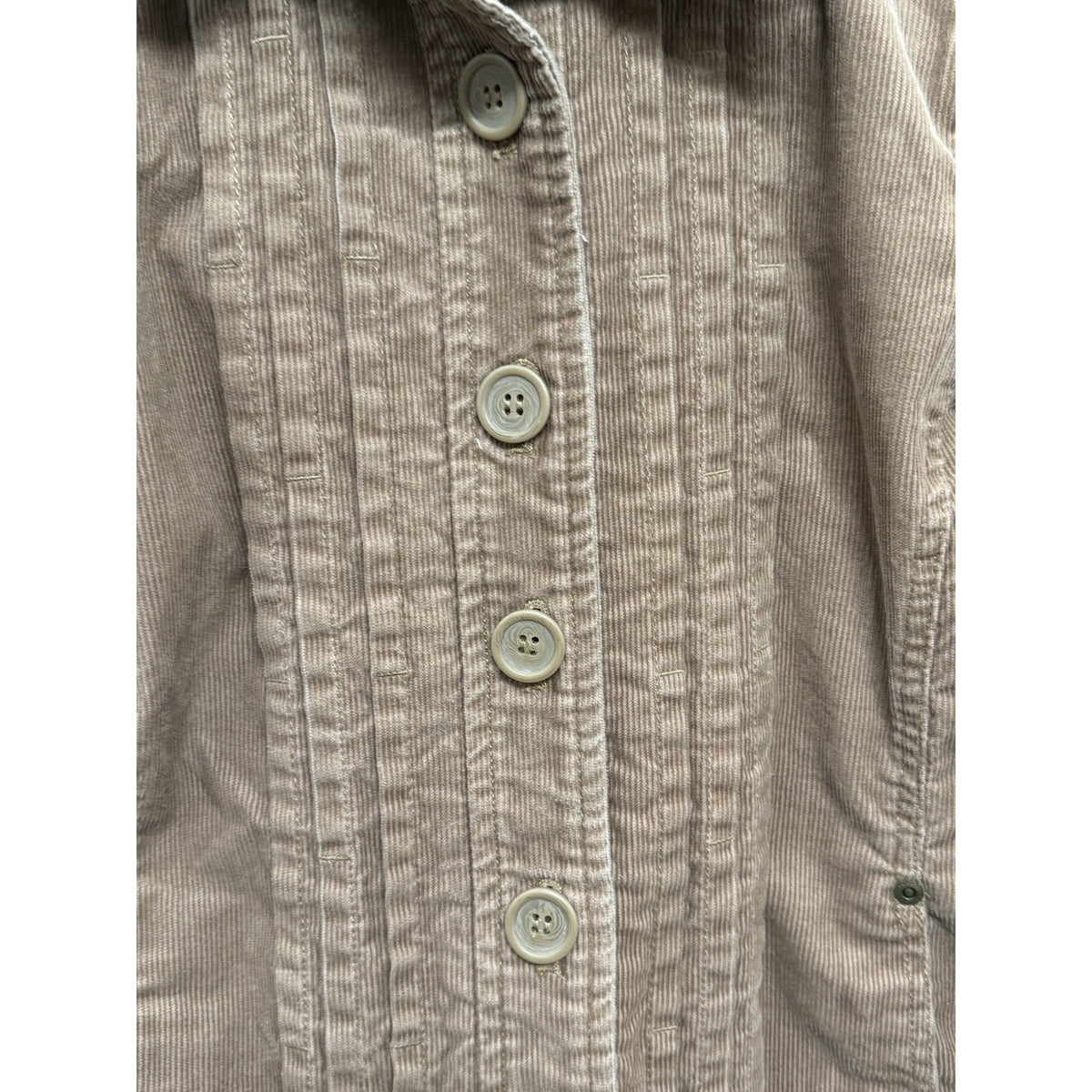 Jones New York Petite PM Brown Button Jacket Stretch Pockets Collared
