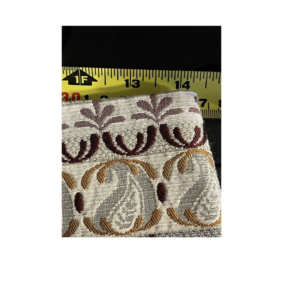 Ann Taylor Loft Women’s Gold Ivory Neon Orange Fair Isle Aline Skirt Size 2