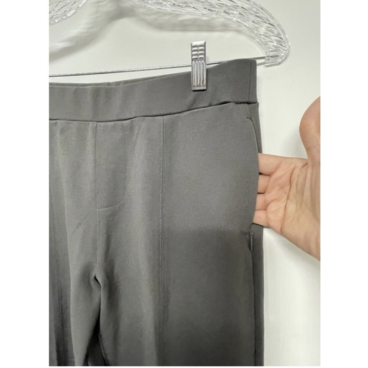 Appleseed's Womens Pants Size Petite Small Gray