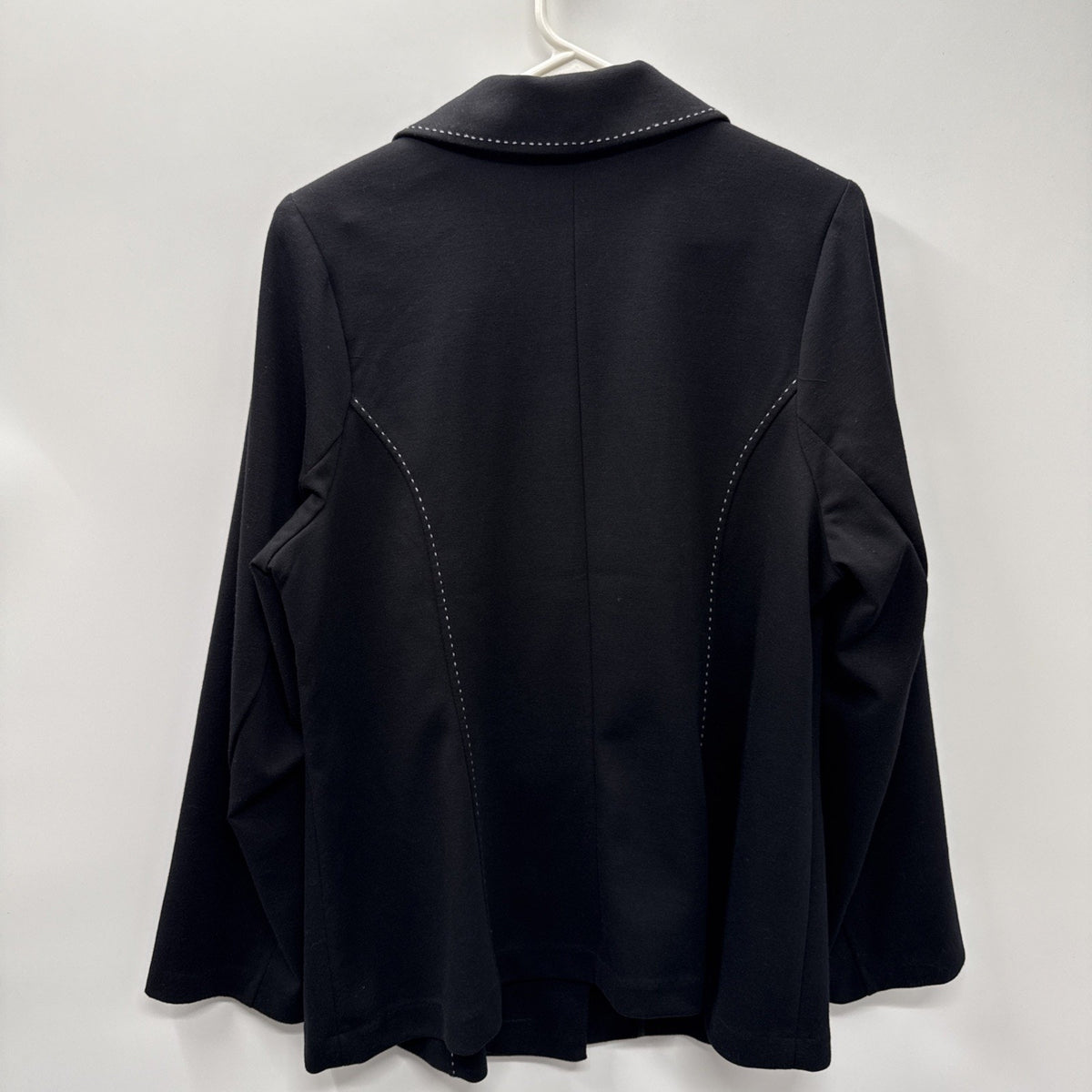 Lane Bryant Blazer Womens 18 Black Three Button Stretch Career Jacket Workwear