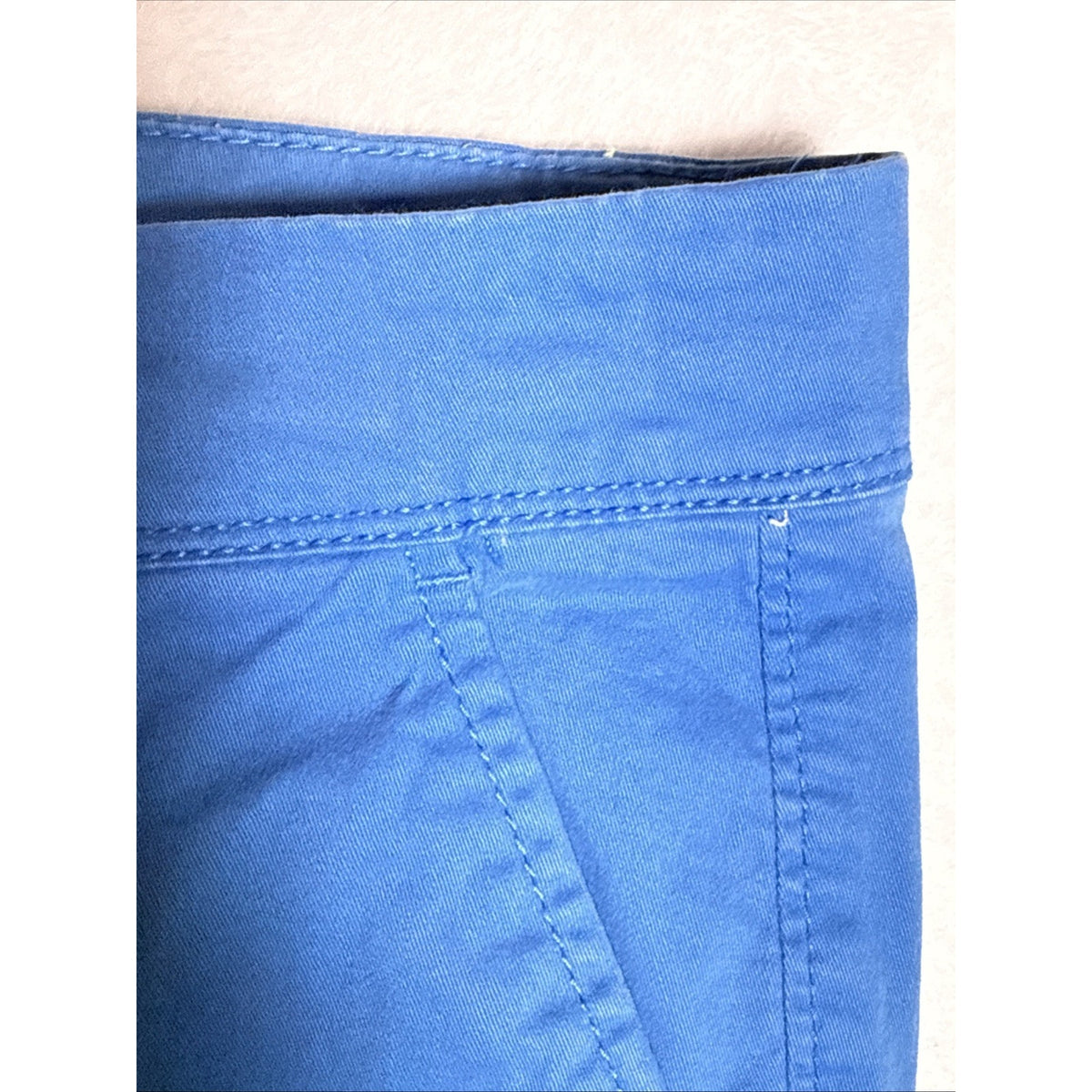 Old Navy Womens Size 4 Blue/Green Anchor Pants Cotton Blend Stretch Chino Pants