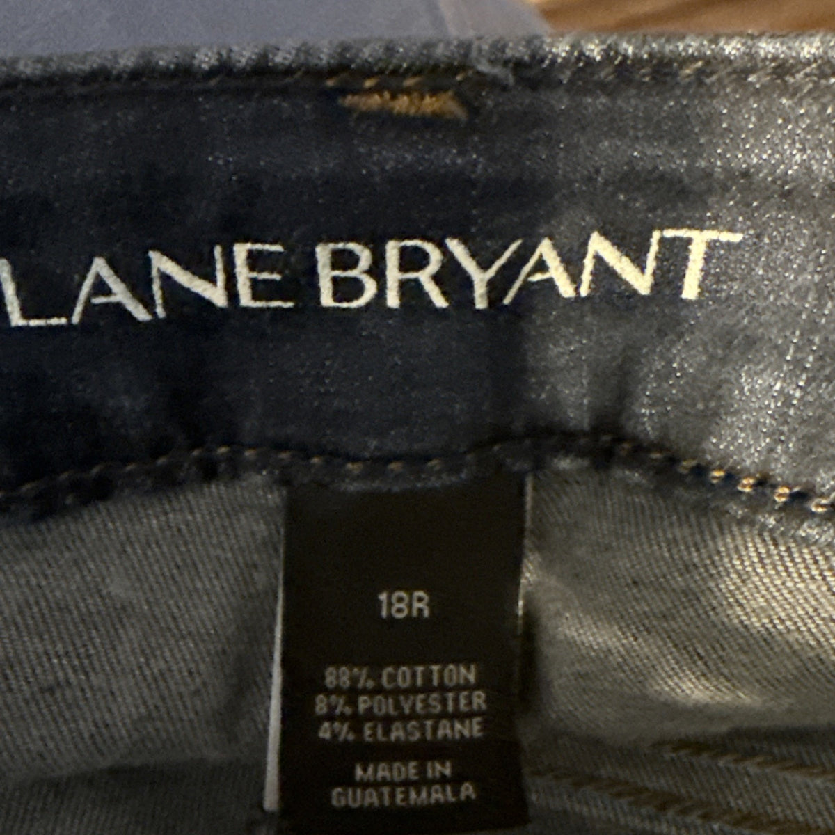 Lane Bryant Skinny Blue Jeans Women’s 18R 5 Pocket Casual Dark Wash Comfort