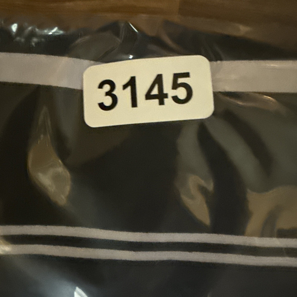 June + Vie 1X Black White Striped Hoodie Pullover Kangaroo Pocket No Drawstring