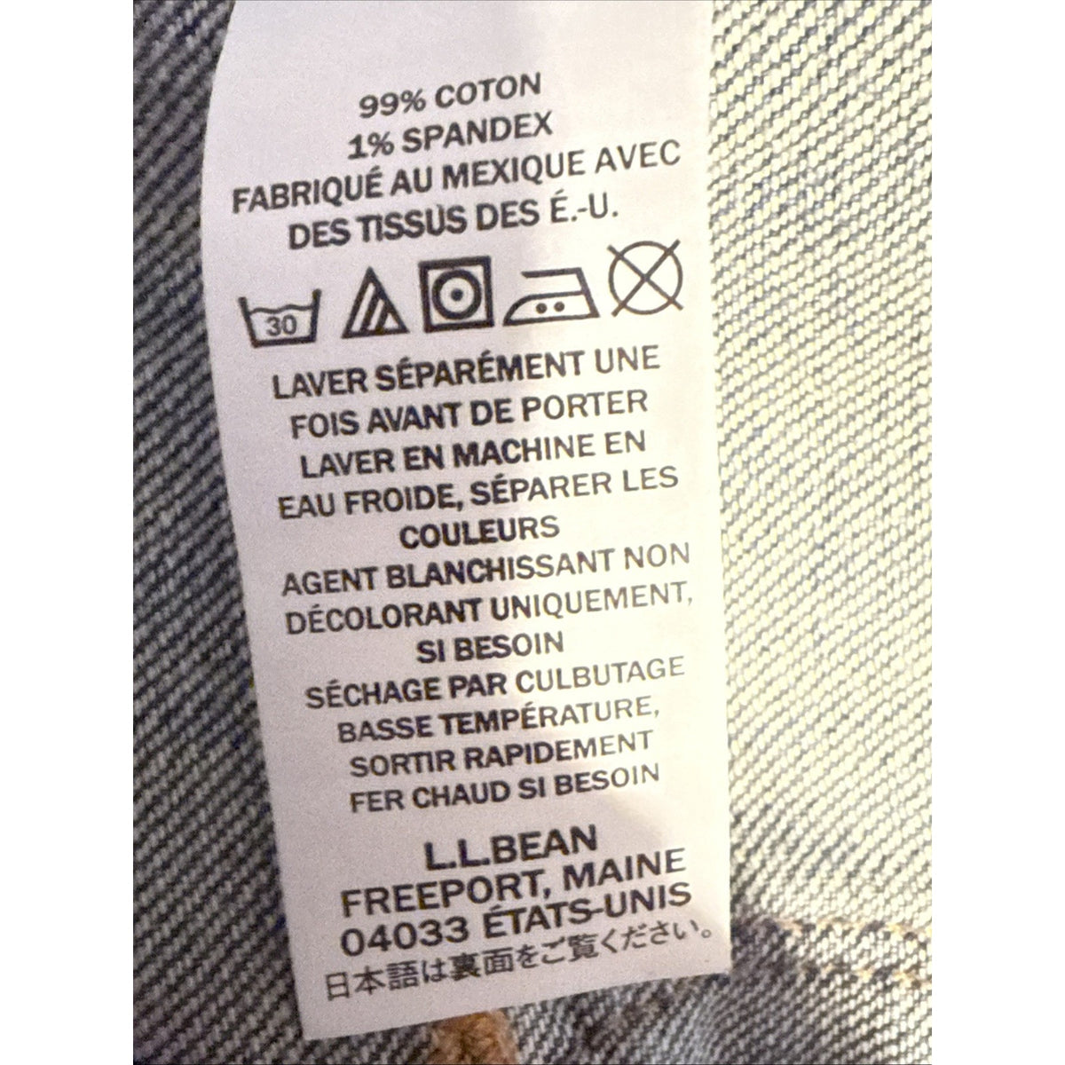 LL Bean Denim Blue Jeans Women’s Sz 18W Regular 5 Pocket Cotton Blend Casual