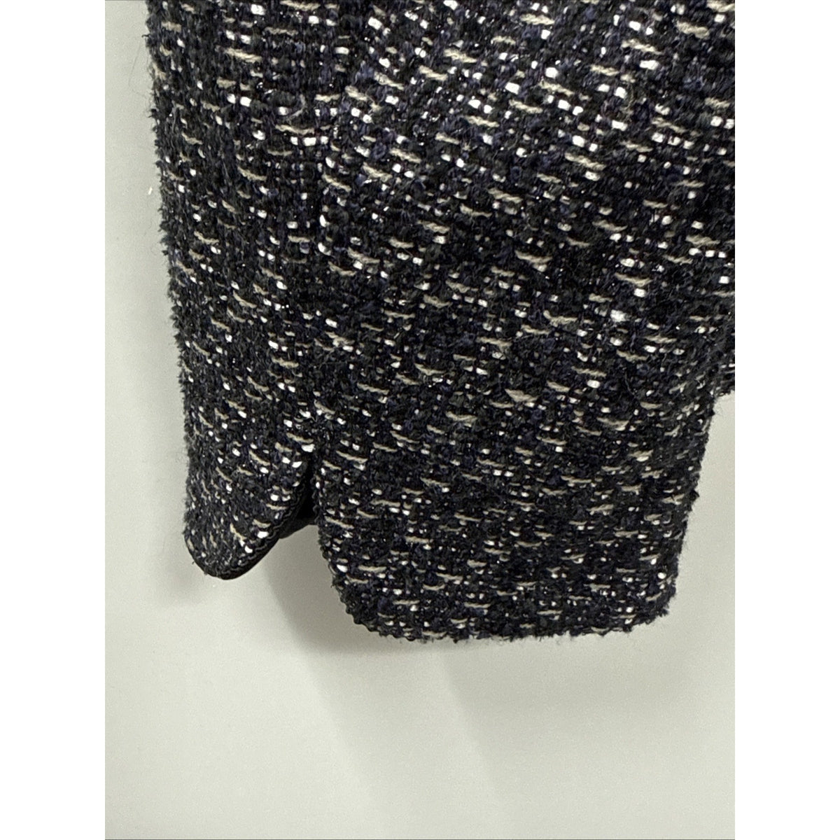 Coldwater Creek Jacket Women's Large 14-16 Black Metallic 3 Button Long Sleeve