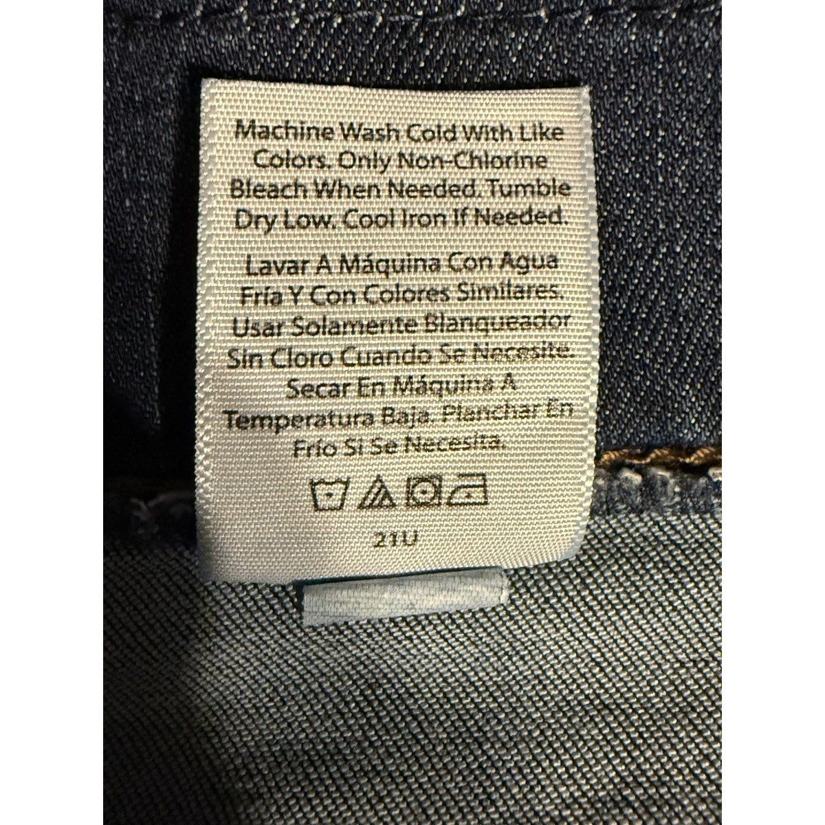 Terra & Sky Women’s Straight Leg Jeans 14W 0X Blue Stretch Denim Plus Size