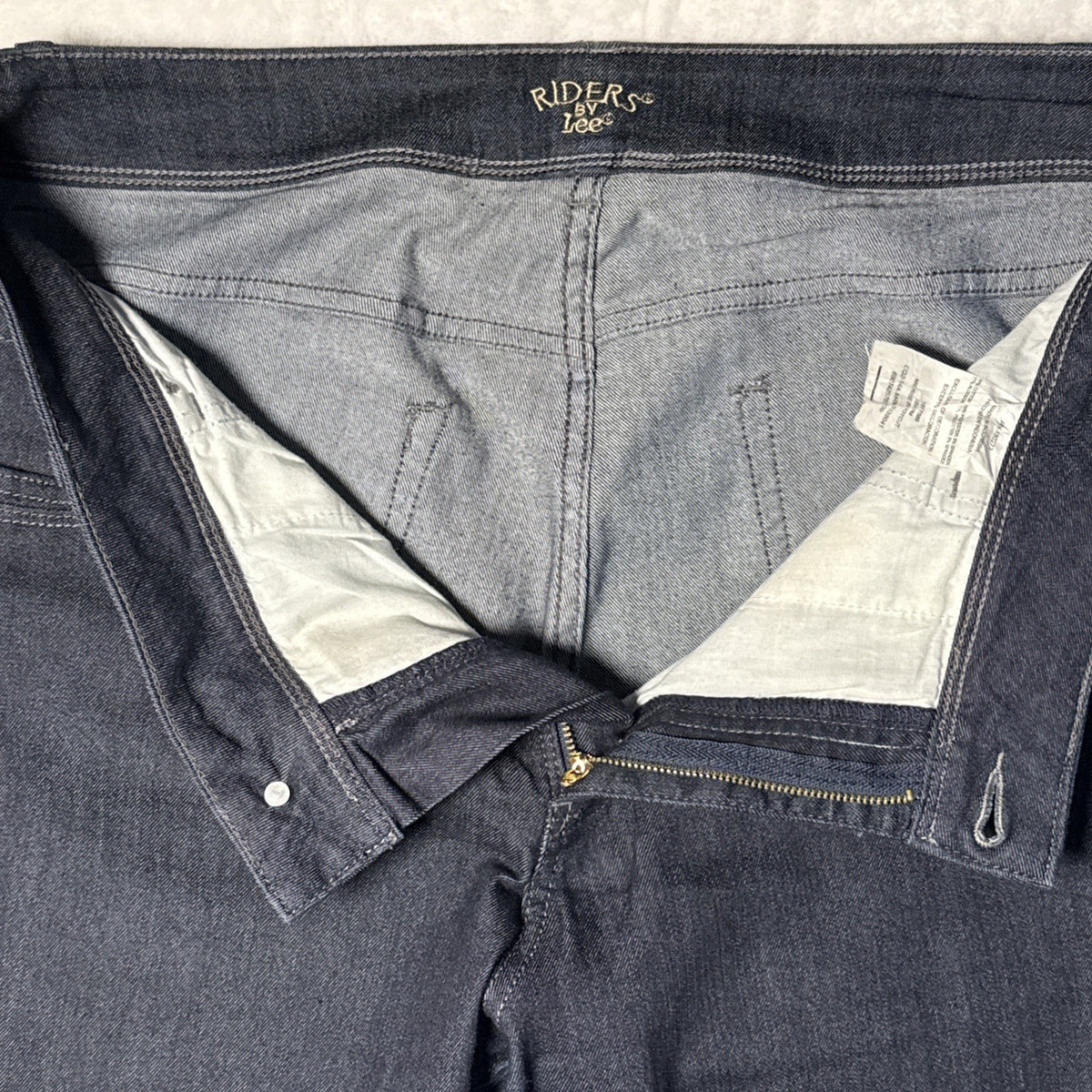 Lee Denim Jeans Women’s Size 16W Midrise Bootcut Blue 5 pocket Stretch casual