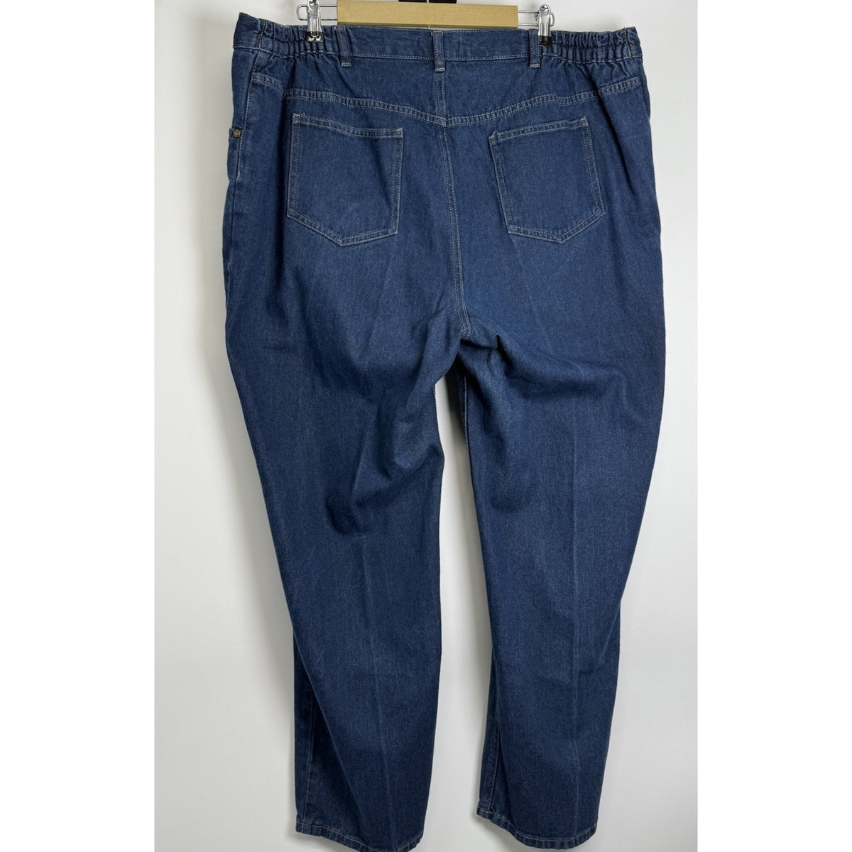Woman Within Women’s-jeans Sz 24W Zip Front And Button Closure 100% Cotton GUC