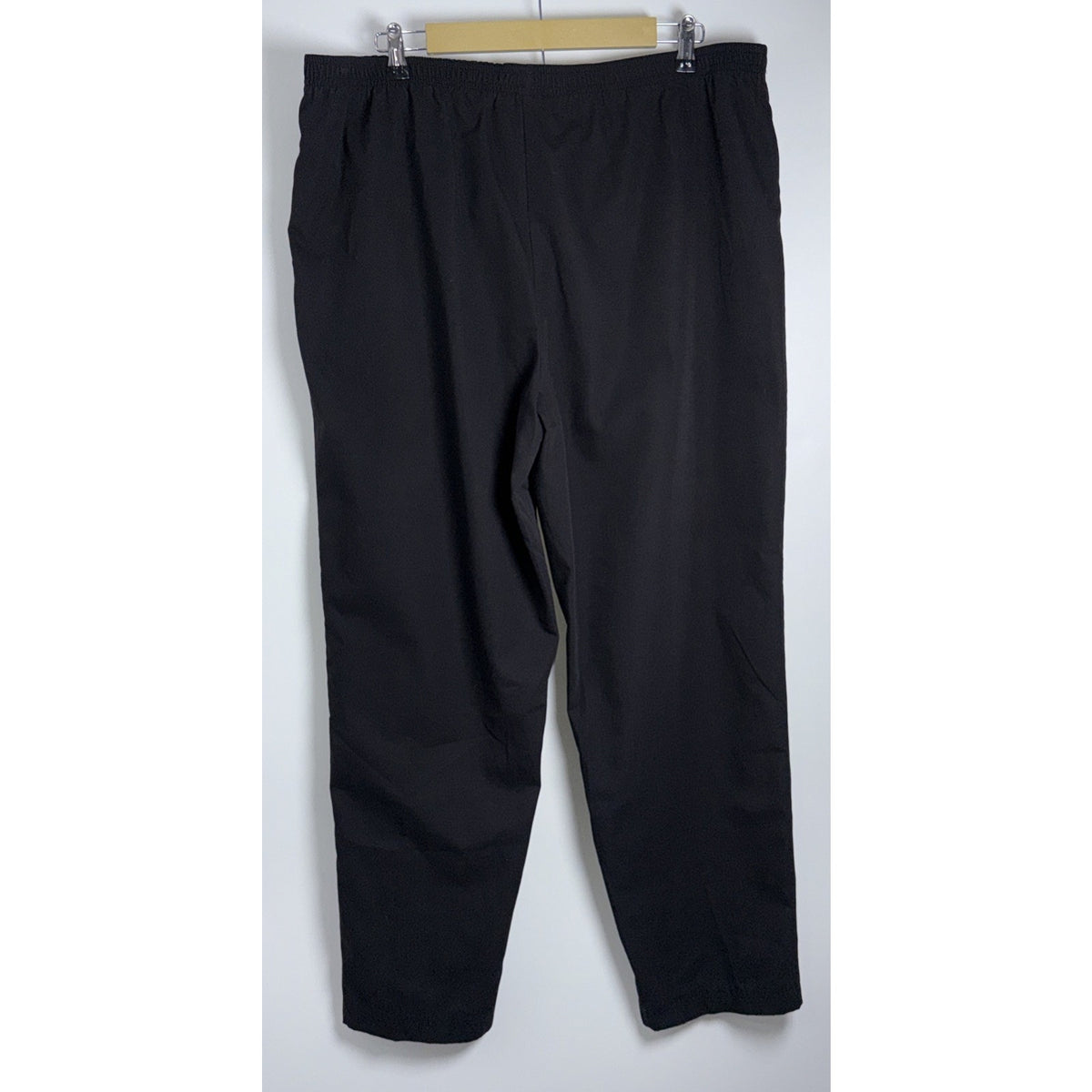 Bfa Women’s Pants Classic Black Pull On Size 2x Elastic Waist Pockets Casual