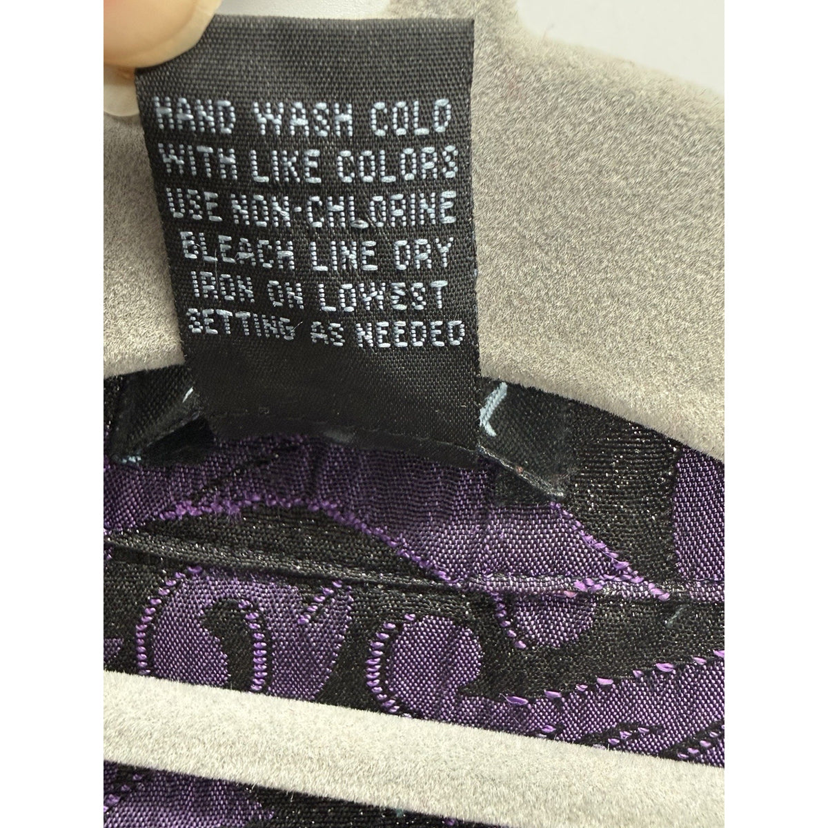 West End Purple Black Jacquard Jacket Women’s Large 4 Button Career Dressy