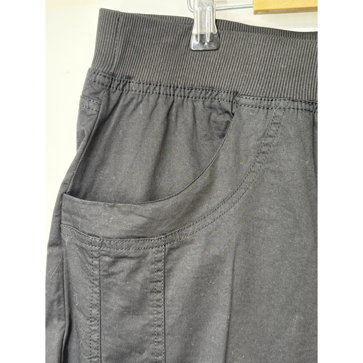 Briggs Crop Pants Women Size XL Pull On Pockets
