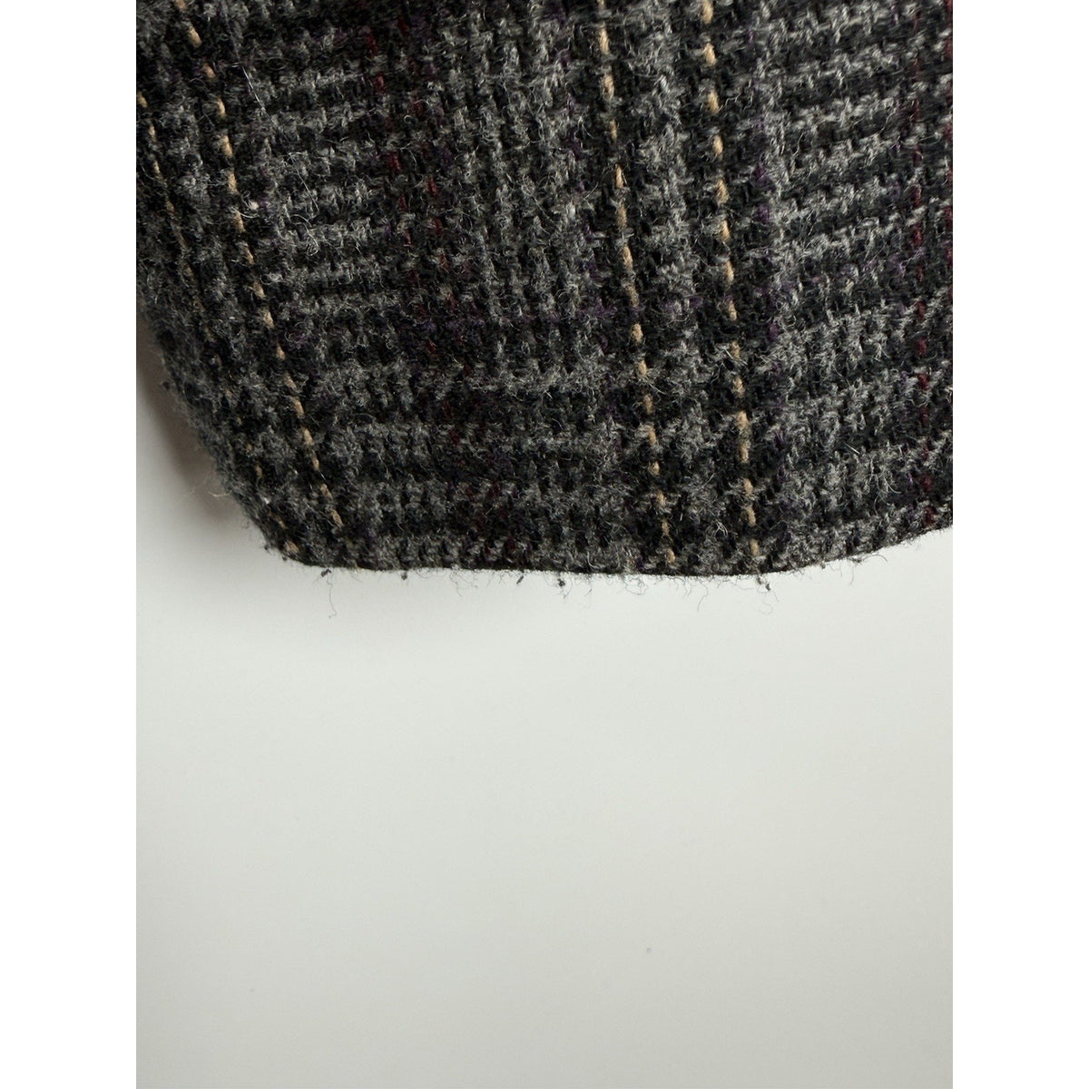 Sag Harbor Wool Blend Plaid Blazer Jacket Size 10 Gray Academia Classic