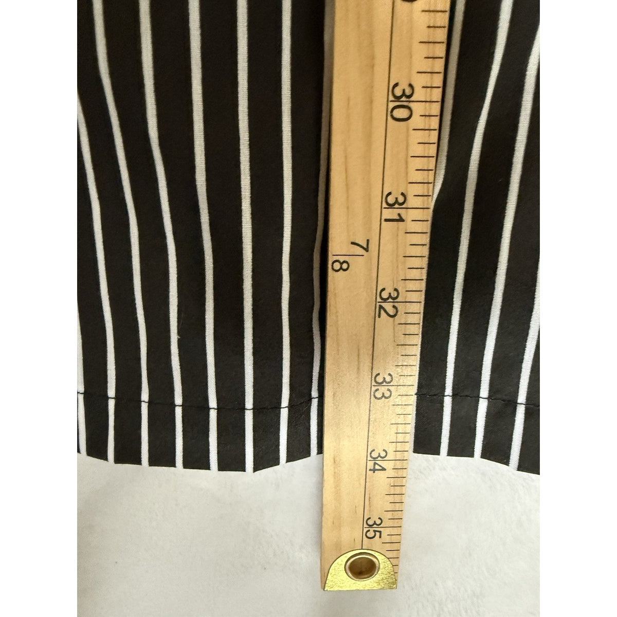 FUN Men's Gangster Black/White Pinstripe Costume Outfit w/ Tie 5X Polyester