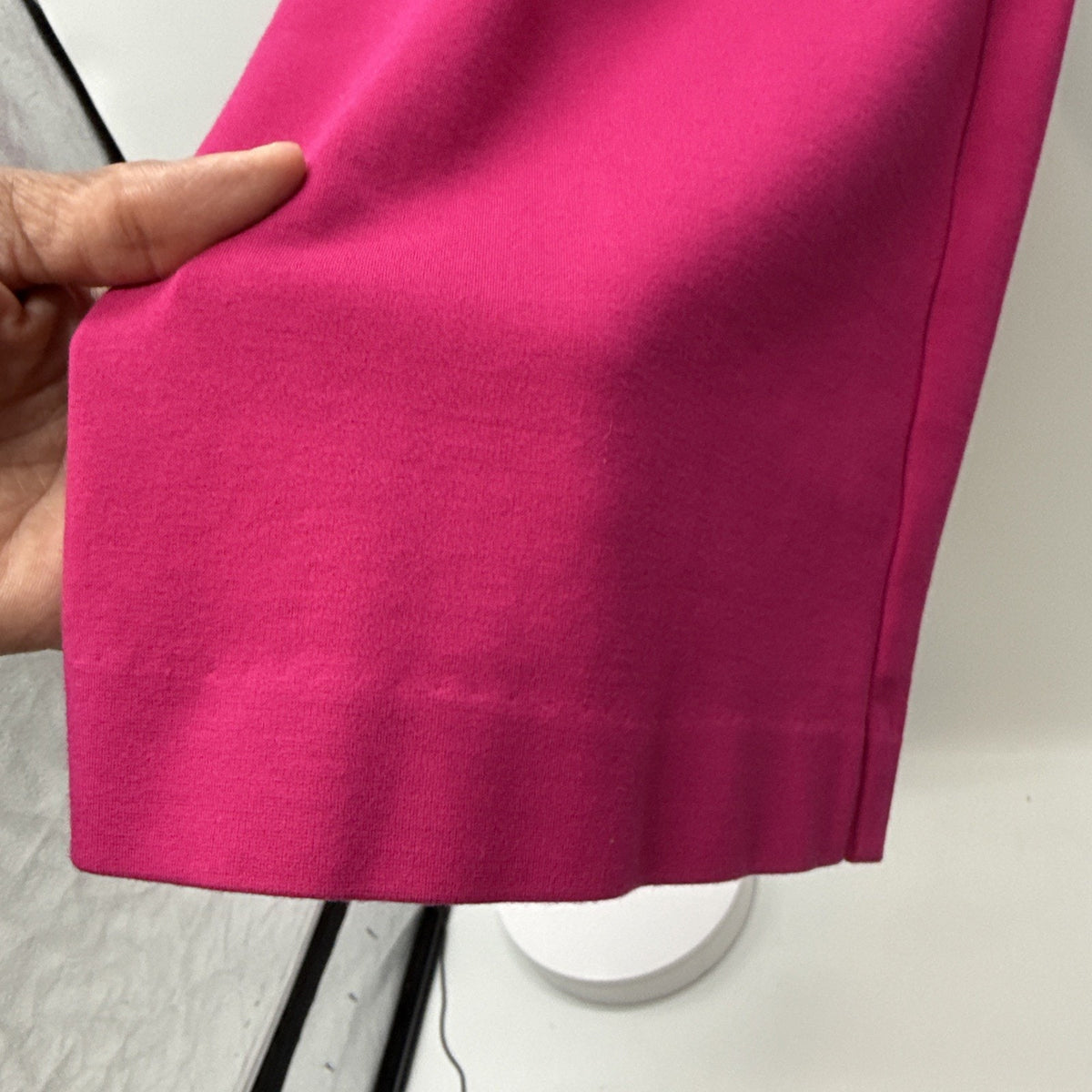 Lane Bryant Women pants pink pull on size 18/20 long stretch 33” Inseam