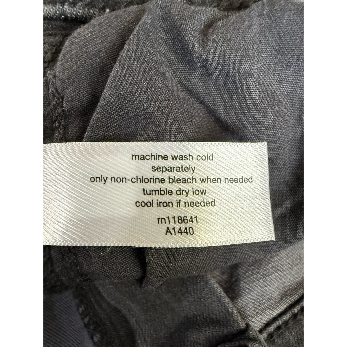 Lane Bryant Signature Fit Mid-Rise Charcoal Wash Straight Stretch Jeans