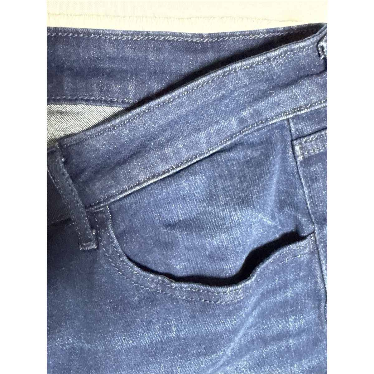 Women’s Old Navy High-Rise WOW Flare size 16 Dark Blue Denim Wash Stretch Jeans