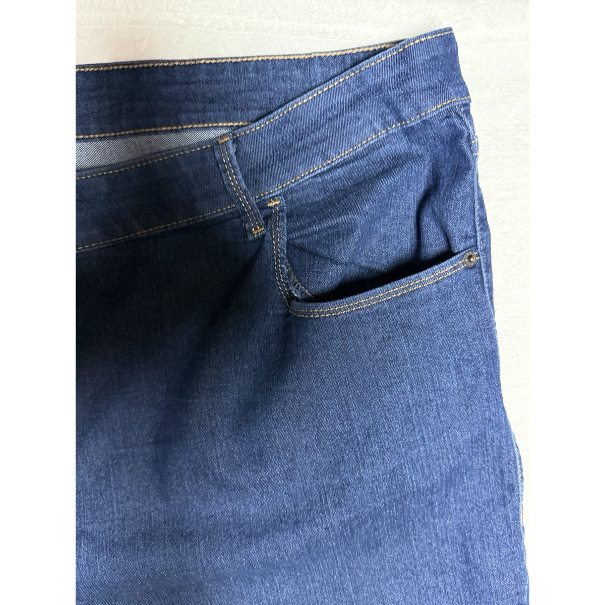 Old Navy Super Skinny Jeans Women’s Plus Size 30 Dark Wash Stretch Denim 30x29