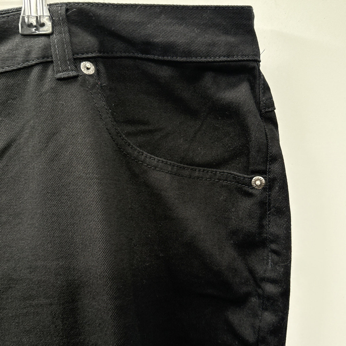 Liz & Me Signature Woman's Black Jeans 26W Red Triangle 8 Average Five Pocket