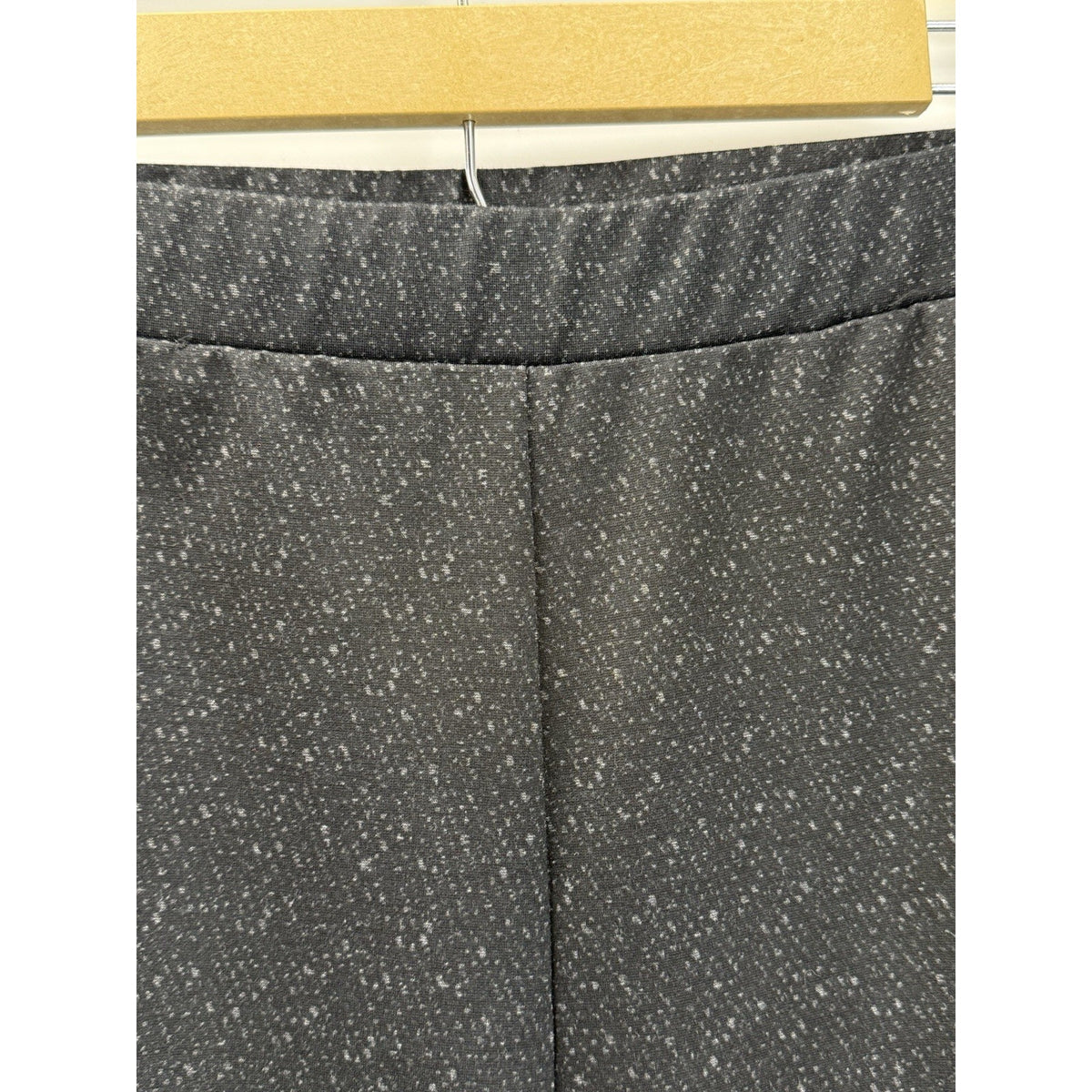 Vanessa Williams 2X Black Stretch Pull On Pants Textured Career Straight Leg USA