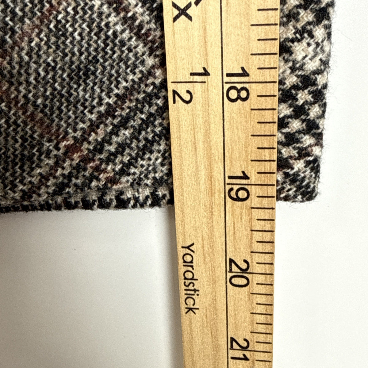 Bagatelle Collection Plaid Mini Skirt L Dark Academia Preppy Tweed Old Money