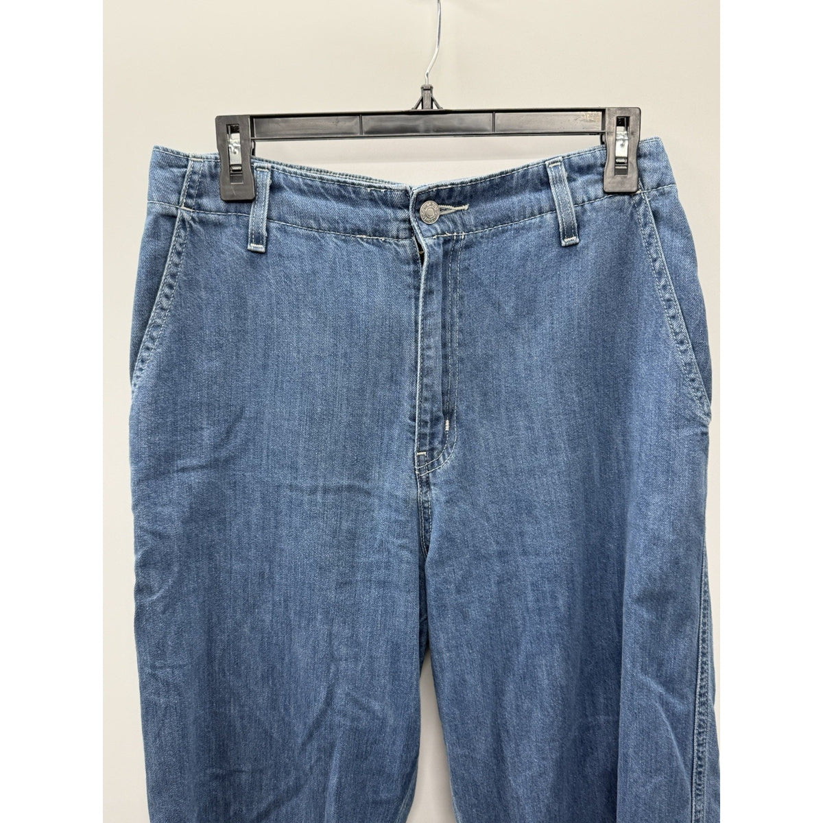 Denizen From Levi’s Loose Taper Jeans Women 8 W29 High Rise Crop Mom Denim