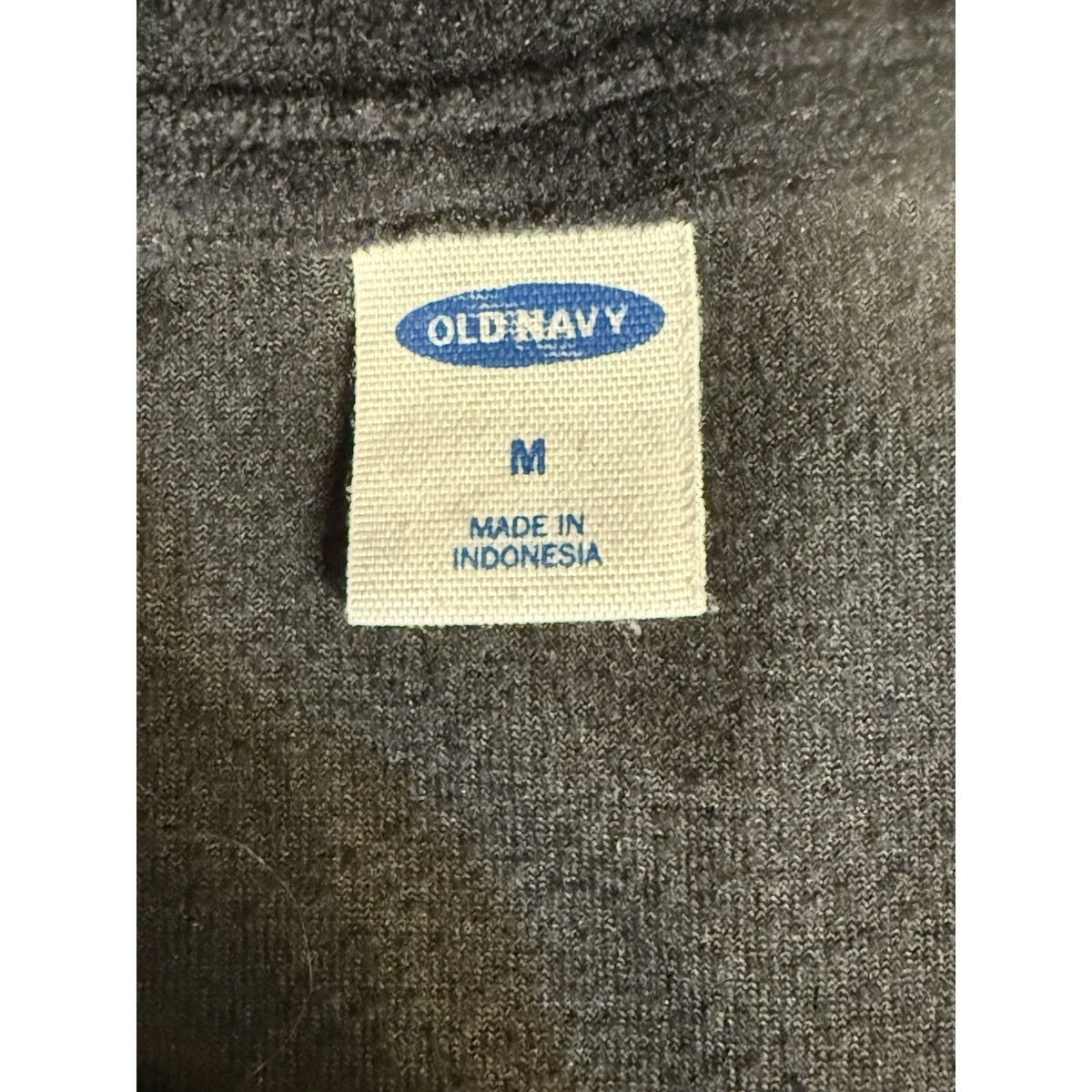 Old Navy M Black Velour Balloon Sleeve Top Soft Pullover Long Sleeve